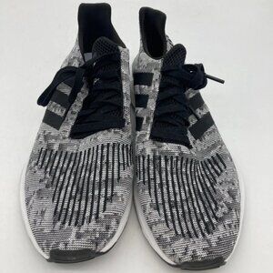 Adidas Swift Black & White Knit Men's Sneakers Size 12 Lightweight Athletic